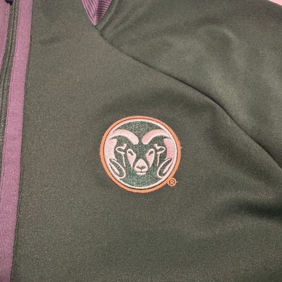 Under Armour Colorado State University Rams Full Zip Track Jacket Women's Large - Picture 5 of 15